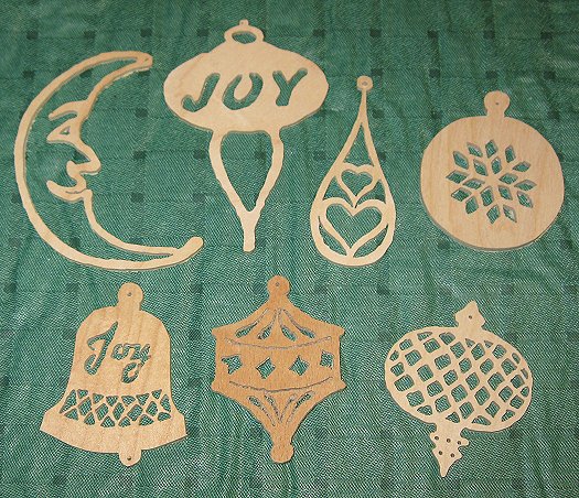 Seven Miscellaneous Ornaments
