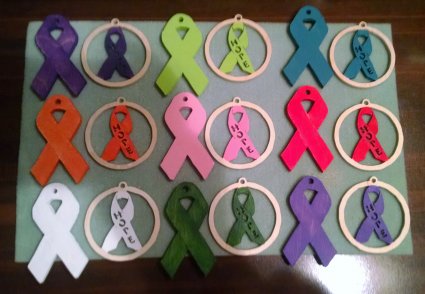 Ribbons for Various Causes